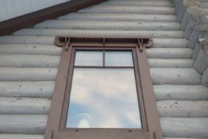 Окна для загородного дома в Васкелово
